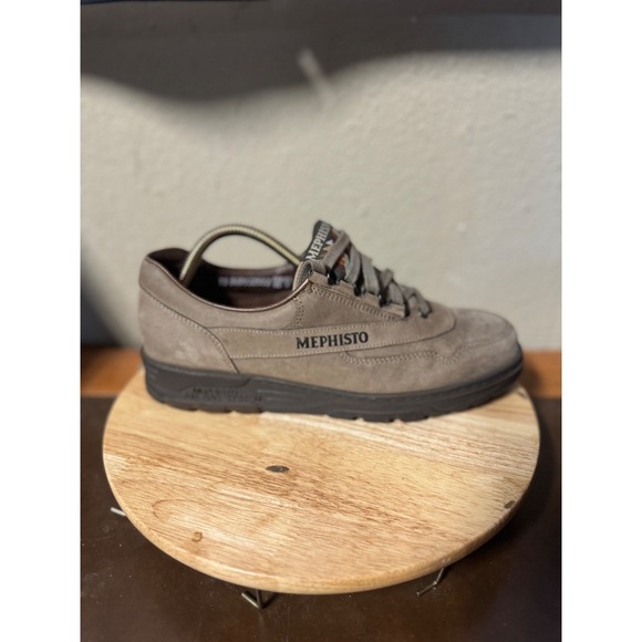 Mephisto women Walking Comfort‎ Shoes Lace Up Sneakers Gray Casual size 9 - Picture 2 of 10
